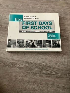 3/$15 The First Days of School - White and Teal Cover